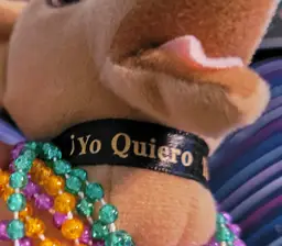 Vintage Talking "Yo Quiero Taco Bell" Plush Standing Chihuahua Dog c.1980s