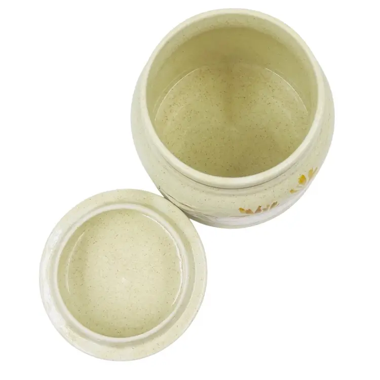 LIDDED SUGAR BOWL CANISTER 
Stoneware By Royal Doulton England 1975