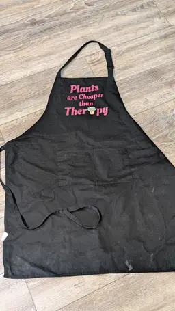Garden Apron With Pockets Plants are Cheaper than Therapy