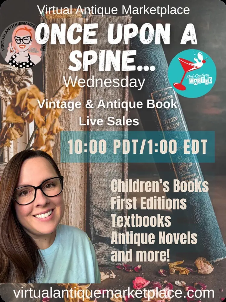 Once Upon A Spine Vintage & Antique Book Sale