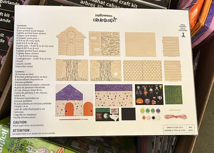 Creatology 3D Wood Tree House Craft Kit NWT