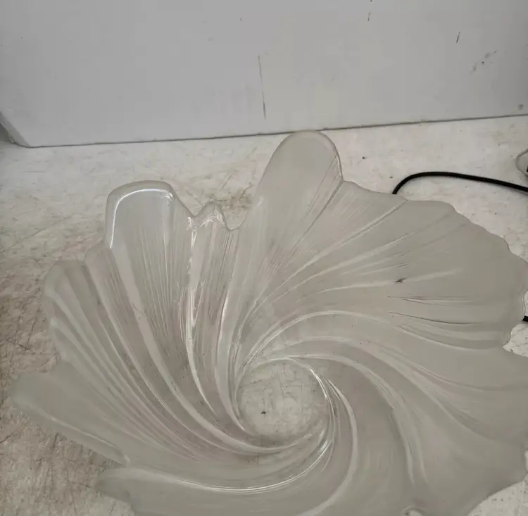 Mikasa Spun Silk 10 3/4" Decorative Glass/Crystal Bowl Made In Germany