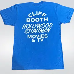 Blue - Medium - Cliff Booth New Beverly T-Shirt
