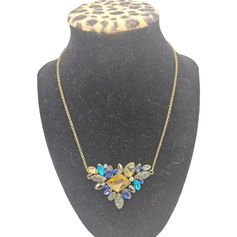 Elegant Multicolor Gemstone Necklace