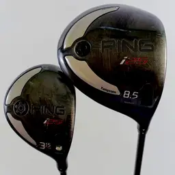 Ping i25 8.5º Driver & 15º 3-Wood Graphite X-Flex Shafts Right Hand