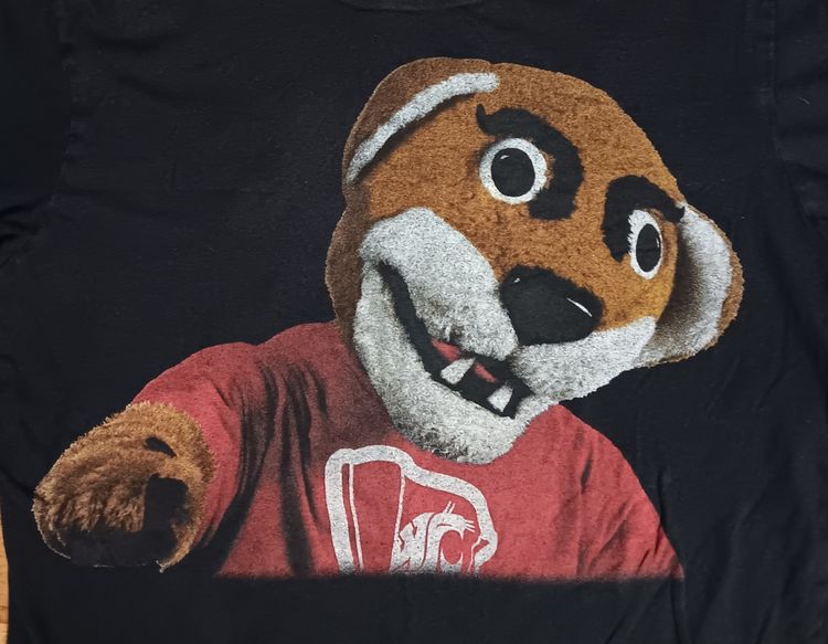 Washington State Cougars Butch t shirt mascot WSU Alumni college football