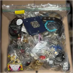 Huge Mixed Lot 80% Wearable 20% Craft/Repairable Jewelry 4lb 10oz