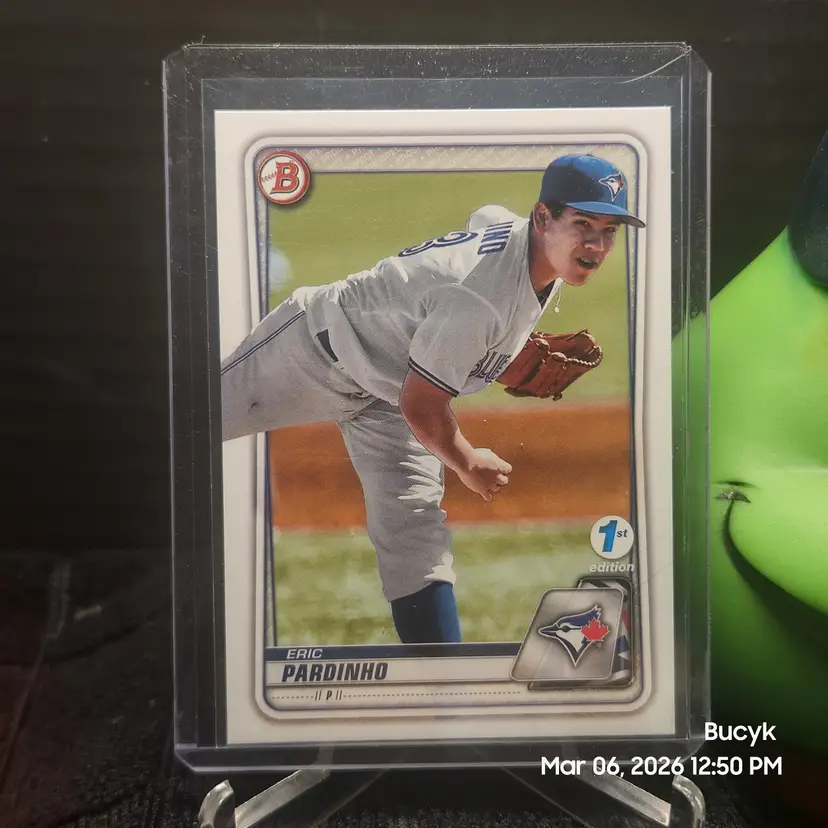 2020 Bowman 1st edition - Eric Pardinho Toronto Blue Jays
