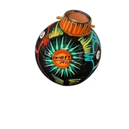 Mexican Pottery Ornament, Signed