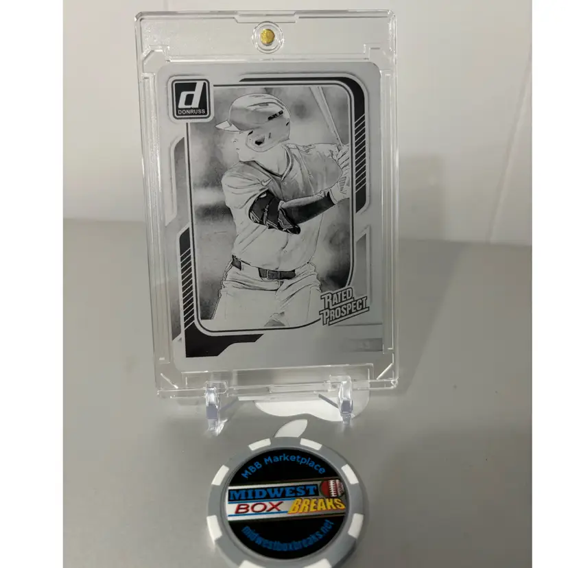Eli Willits - 2026 Donruss Printing Plate 1/1 - Washington Nationals