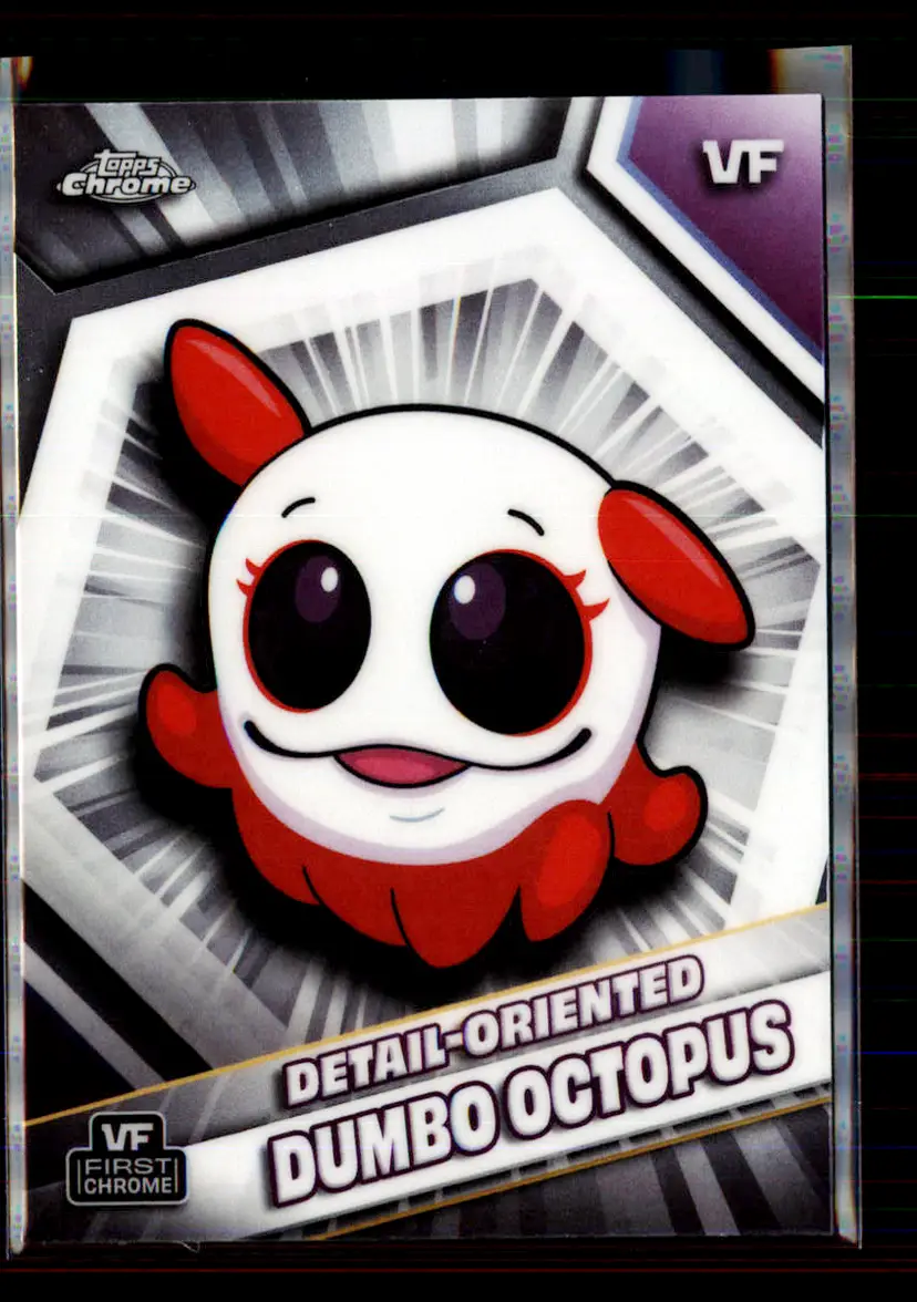 Detail-Oriented Dumbo Octopus 2026 Topps Chrome VeeFriends 64 - (143)