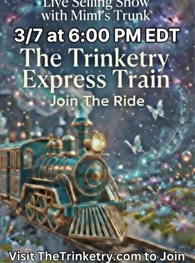 The Trinketry Express Train W/ Mimi’s Trunk