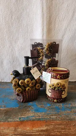 Folk Crow Collection - Bathroom set