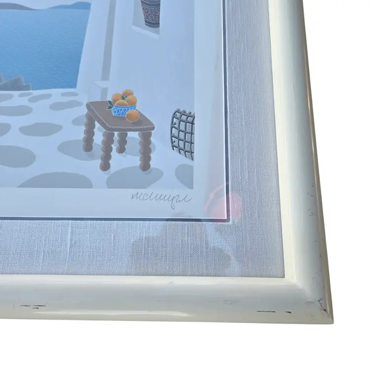 Thomas McKnight Serigraph ''KASTRO'' Framed Signed and Numbered (24"×26")