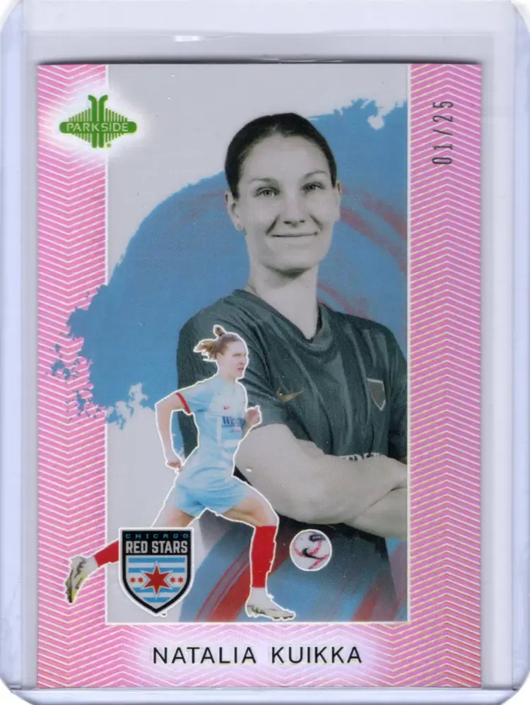 2024 Parkside Pacific NWSL Natalia Kuikka Pink Parallel /25