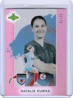 2024 Parkside Pacific NWSL Natalia Kuikka Pink Parallel /25