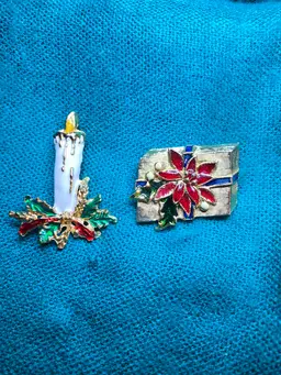 These Very Detailed Brooches/ Lapel Pins Are Beautiful.