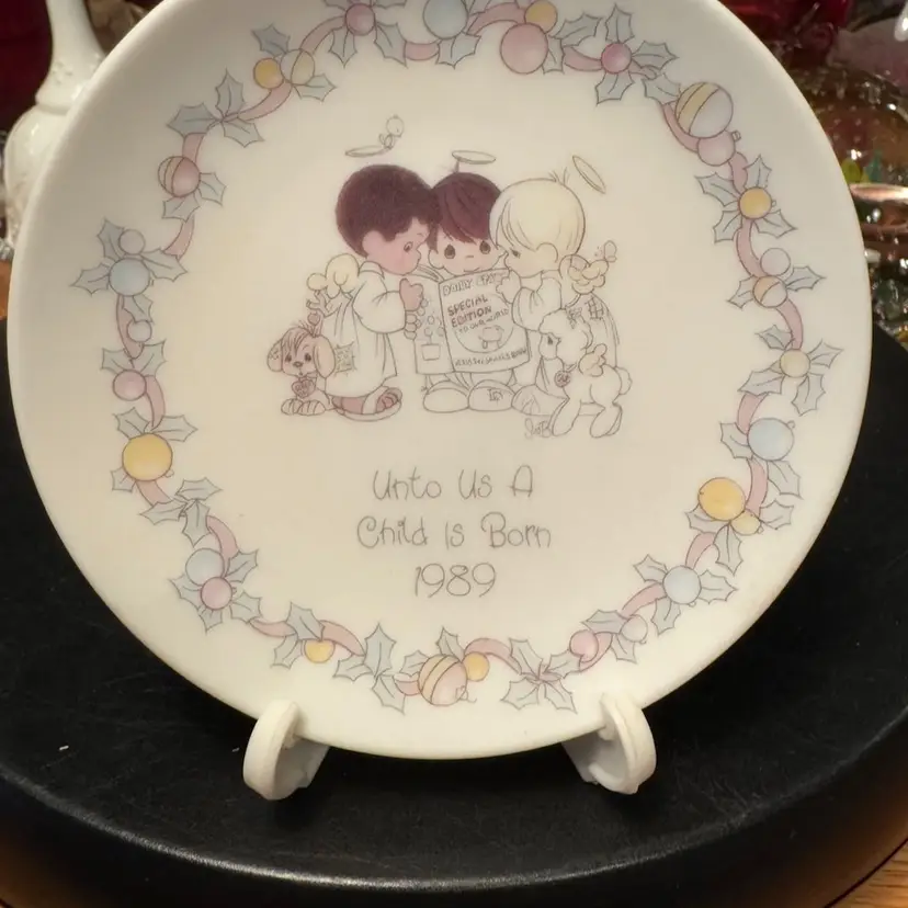 Precious Moments Unto Us A Child Is Born