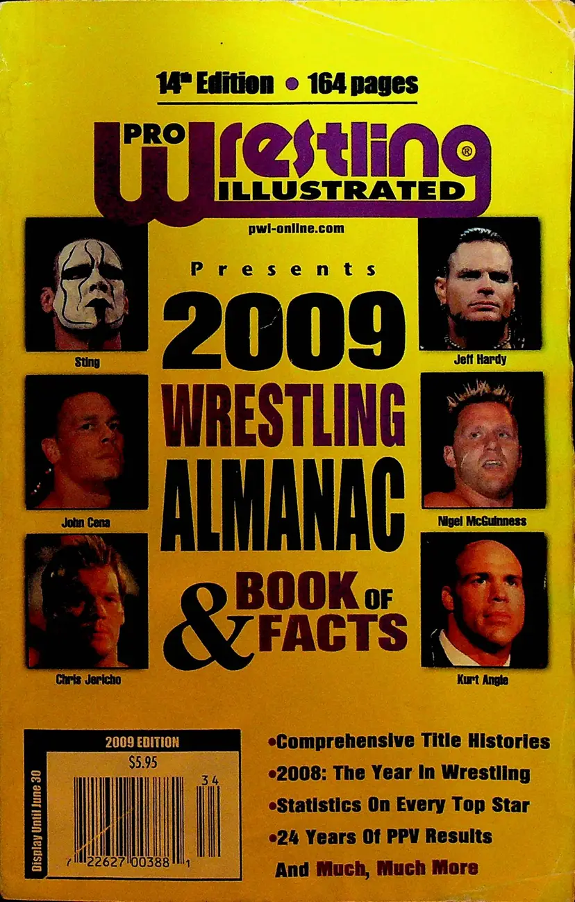 Pro Wrestling Illustrated 2009 Wrestling Almanac & Book of Facts