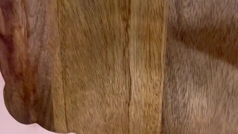 Mela Artisans Scalloped Edge Mango Wood Cutting Board 16 X 10 New Charcuterie