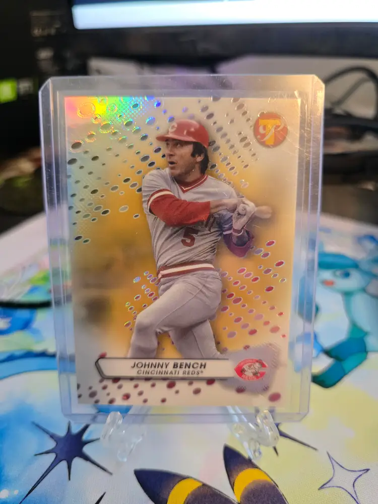 2023 Johnny Bench Topps Pristine Gold /50