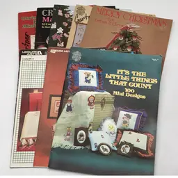 #01 - Vintage Cross Stitch Books