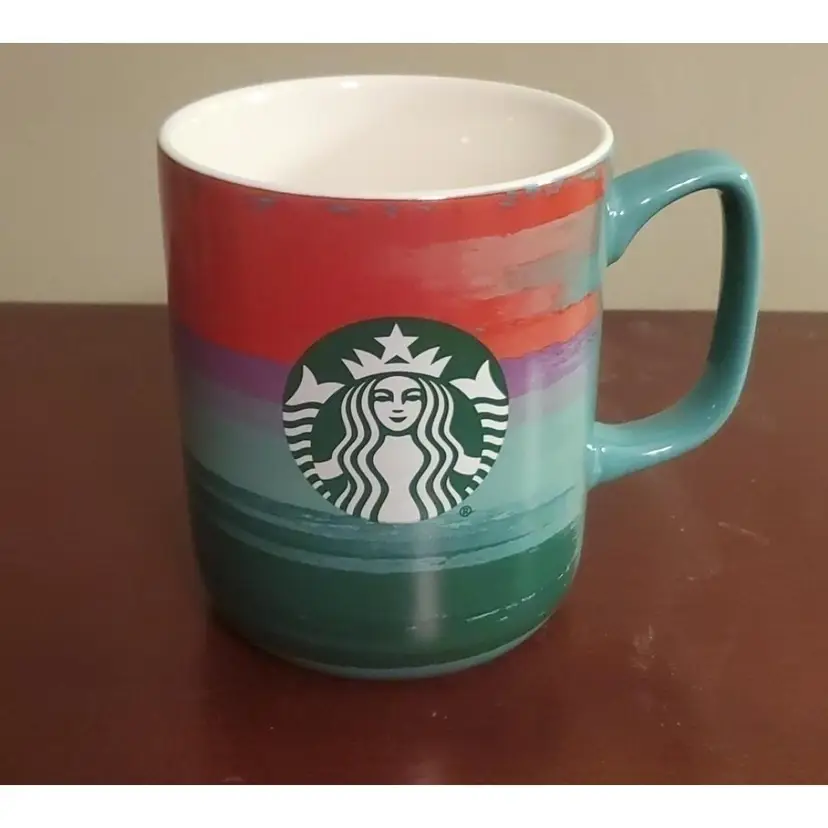 Starbucks Abstract Mermaid Logo 2021 Coffee Mug