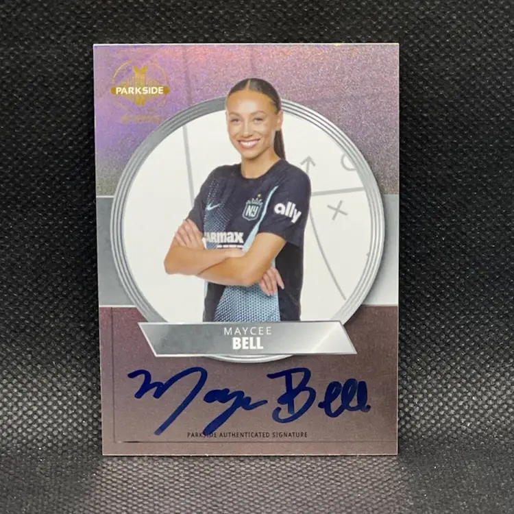 Maycee Bell 2024 Parkside NWSL Signature Series Autograph Foil /99 Soccer Card
