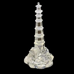 Lenox Fine Crystal Lighthouse Figurine 8" Germany