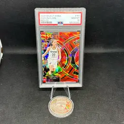 2024 Select WNBA Caitlin Clark Red Ice Prizm PSA 10 Indiana Fever