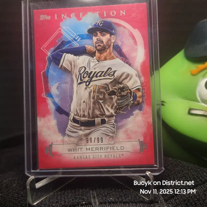 2019 Topps Inception Pink - Whit Merrifield Kansas City Royals 88/99