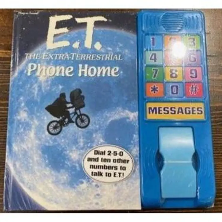 Vintage Sealed E T Phone Home Talking Phone