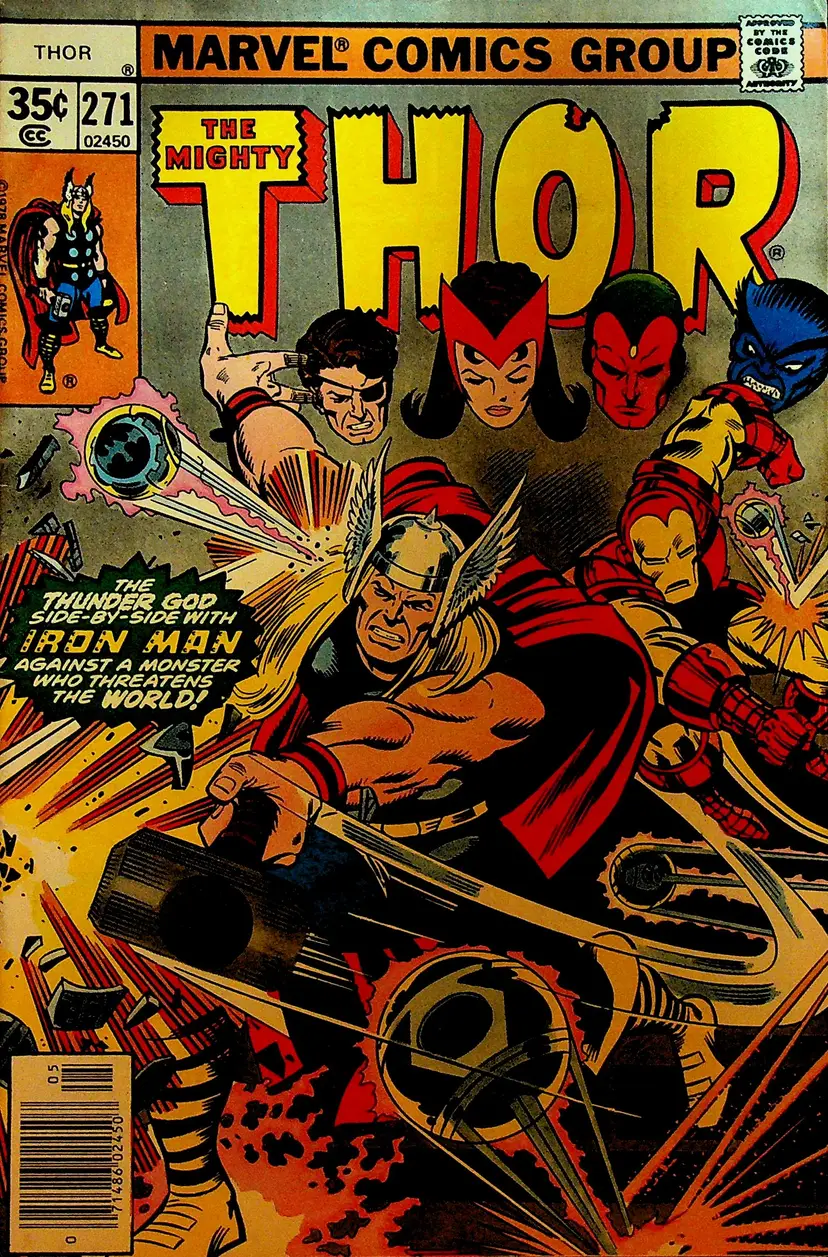 The Mighty Thor 271 Iron-Man