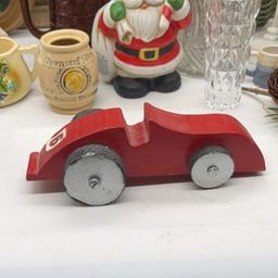 Wooden Car Red