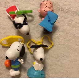 2015 Peanuts McDonald’s Toys Lot Of 4