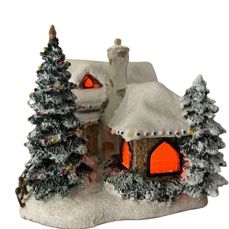 Thomas Kincaid Light Up Christmas Village House
