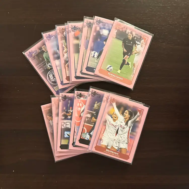 2022 Parkside Paramount NWSL Pink /225 - Pick Your Player - Complete Your Set