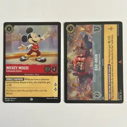 Disney Lorcana Shimmering Skies Cold Foil Lot #8