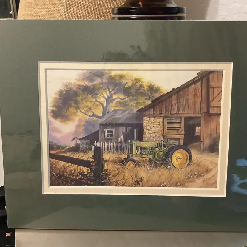 Deere Country Print (matted not framed) By Michael Humphrey