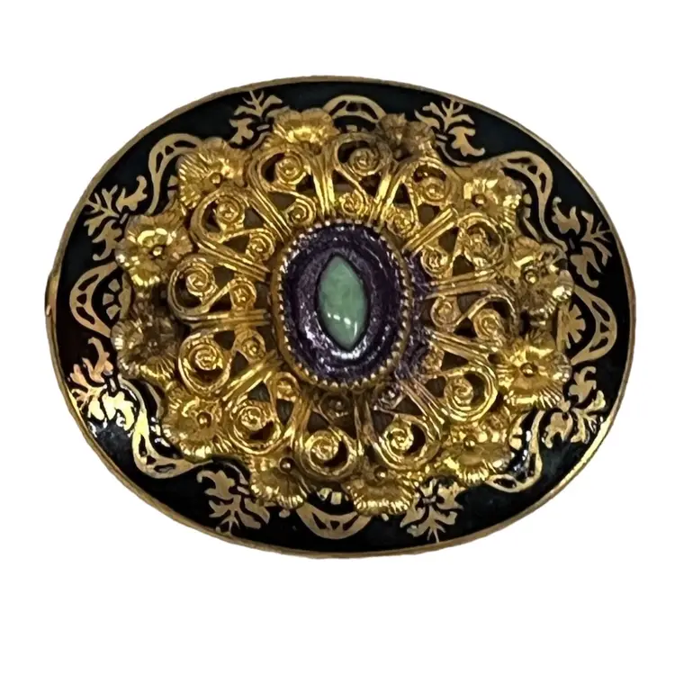 Lovely Vintage Filagree Brooch