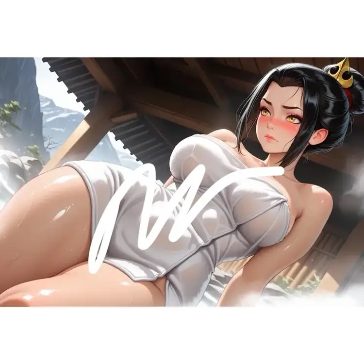 ANIME MANGA WAIFU PHOTO PRINT AZULA FROM AVATAR THE LAST AIRBENDER SERIES 8.5x11