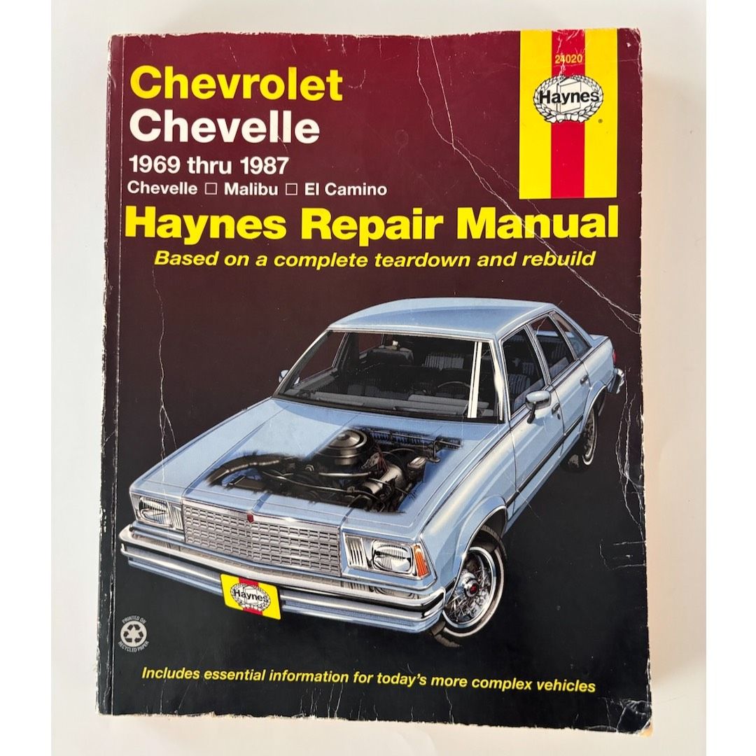 Chevrolet Chevelle, Malibu & El Camino (1969-1987) Haynes