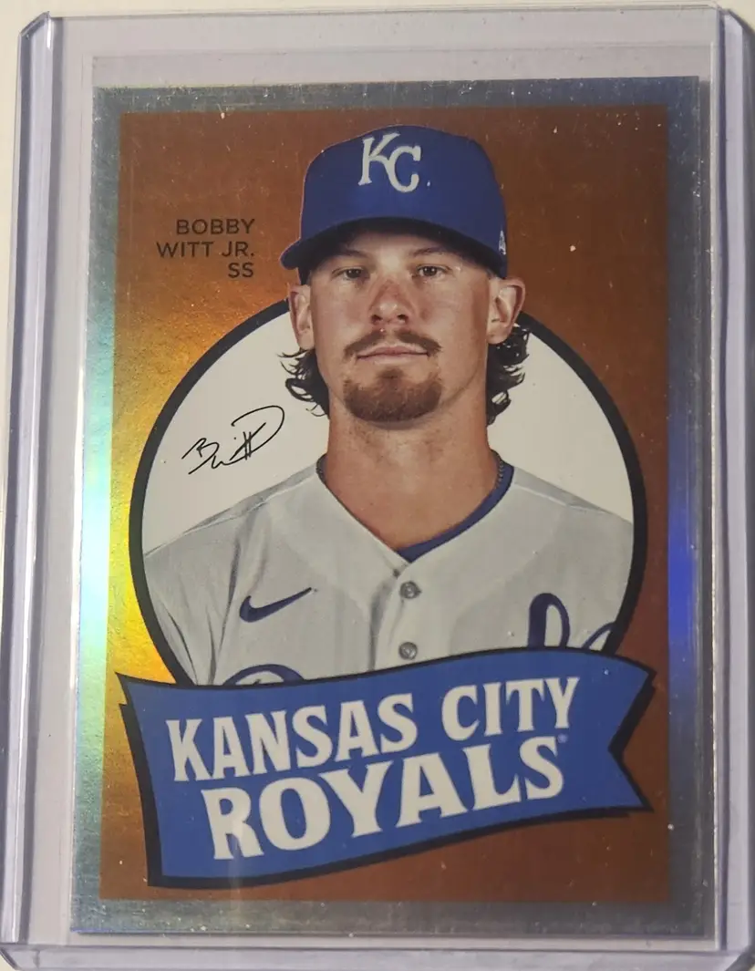 2023 Topps Archives 1969 Foil Bobby Witt Jr