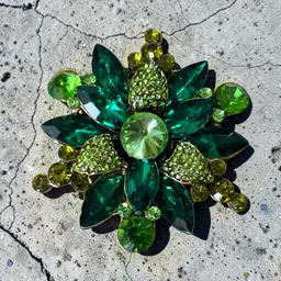 Green Brooch