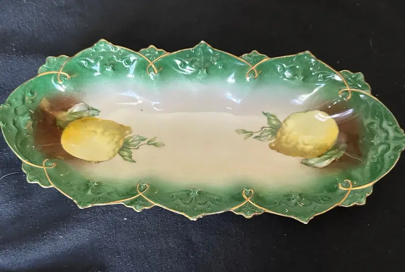 Vintage MZ Austria serving plate
