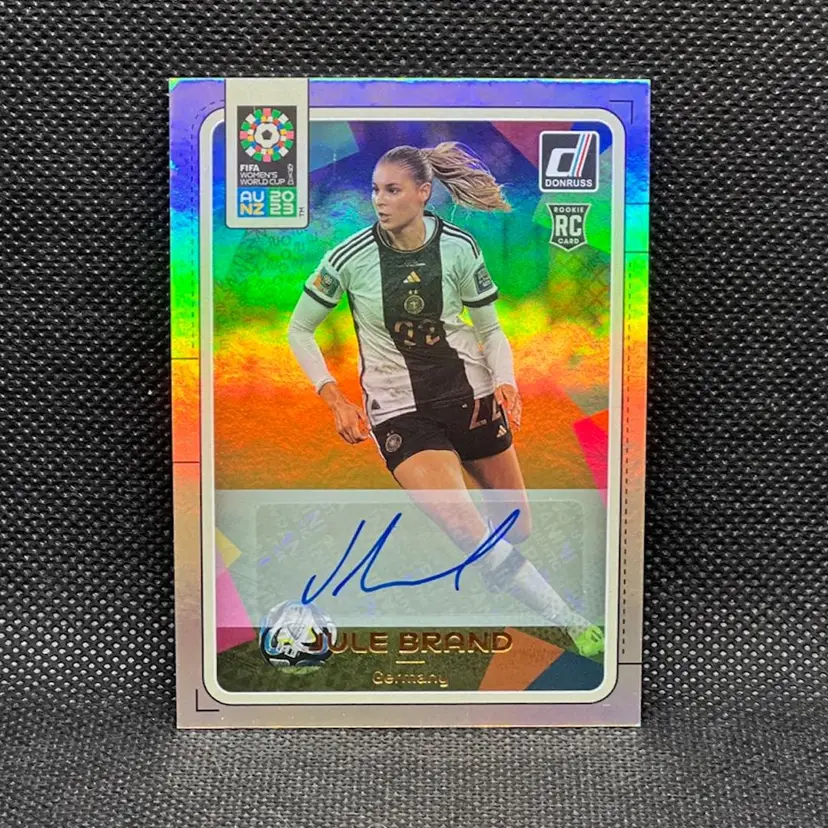 2023 Donruss Womens World Cup Base Auto Jule Brand #212