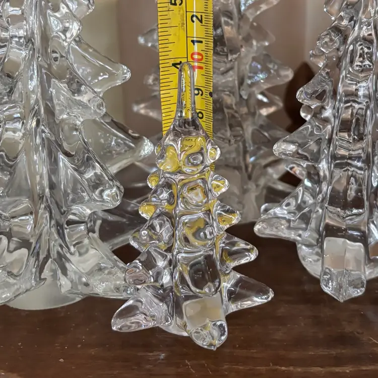 Vintage Silvestri 4” Crystal Christmas Tree
