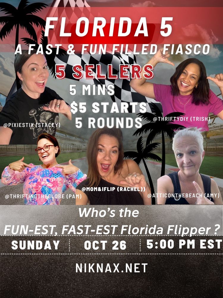 🐊Florida 5- Fast & Fun $5SB
