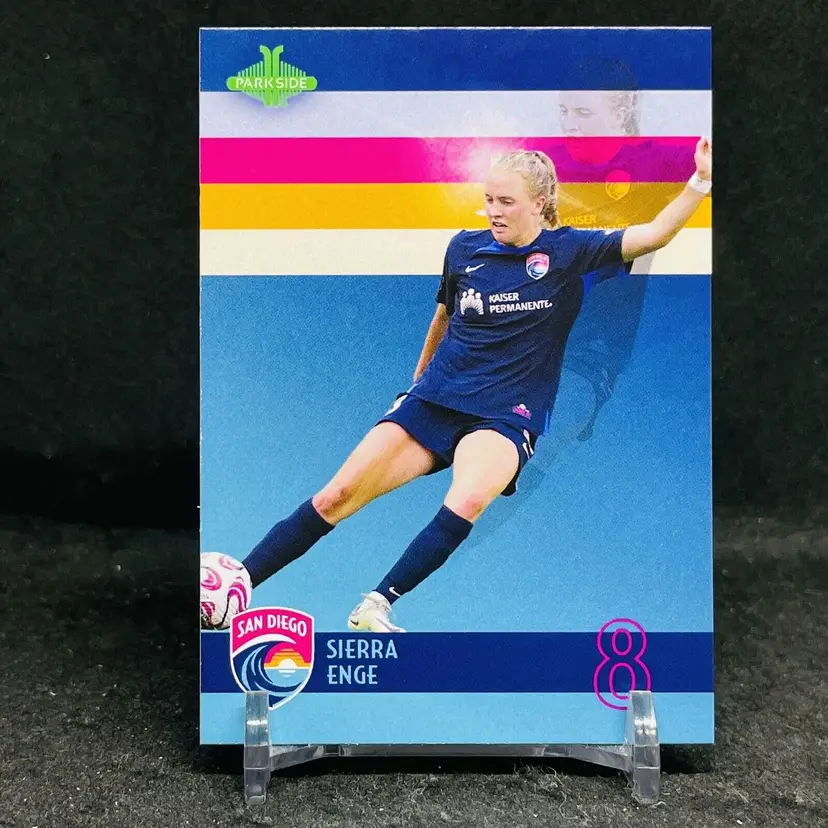 Sierra Enge San Diego Wave Soccer Card! 2023 Parkside Limited Set NWSL