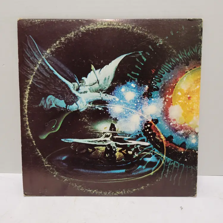 Santana Self Titled LP Vinyl Album Record Rock Latin Untested Sold As Is